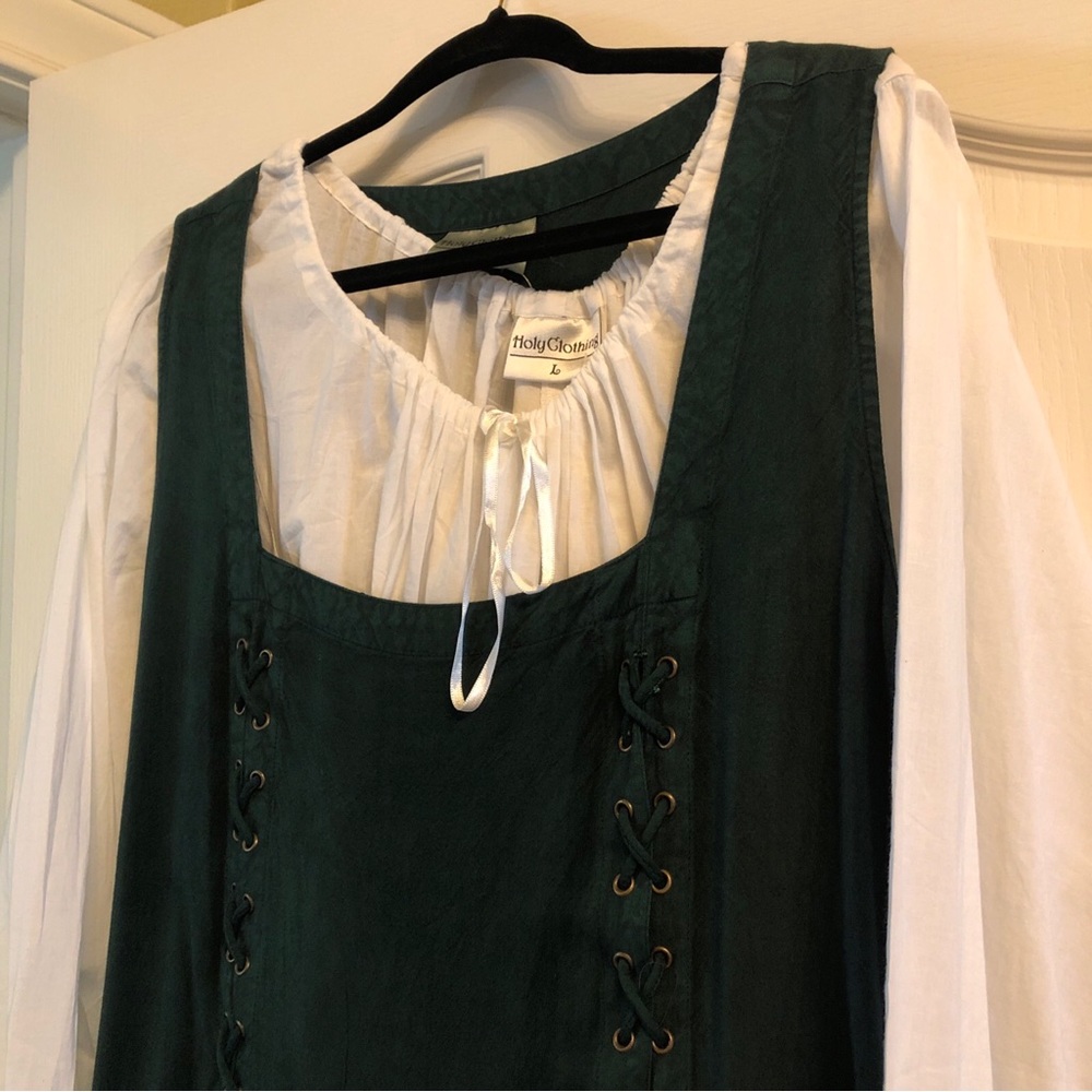 Holy Clothing Renaissance dress and bodice.